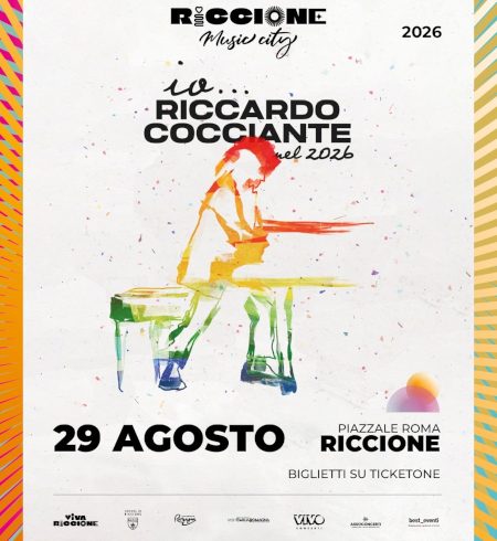 Riccardo Cocciante in concerto a Riccione il 29 agosto