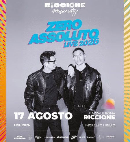 Gli Zero Assoluto Riccione il 17 agosto